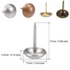 Upholstery Tacks,100pack,Nailhead Decorative Trim, Furniture Tacks for Sofa, Chair, Bed