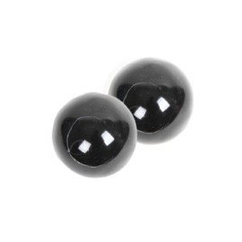 Natural Stone Clinical Utility Wear Balls, Stress Lack of Exercise Training Mats Set of 2 Black