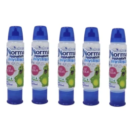 Norma 5 Pegamentos Transparente  Invisible Norma 45gr Doble Punta