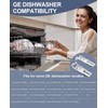 Dishwasher Mounting Bracket Compatiable with GE Series Dishwasher, WD01X27759 Undercounter