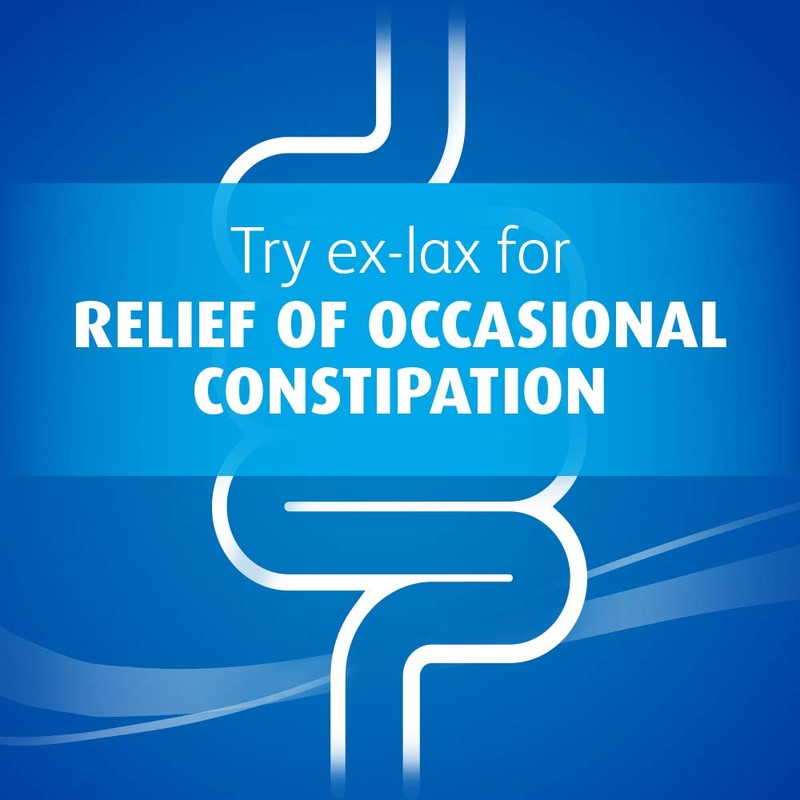 ex-lax Regular Strength Chocolated Stimulant Laxative Constipation Relief Pills for