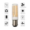 10W BA15D LED Bulbs,102LEDs 2835SMD,100W Halogen Equivalent, 1500LM Dimmable Double