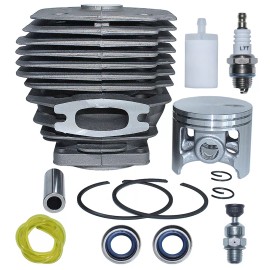 Adefol 56mm Cylinder Piston Kit For Husqvarna 395 395XP Chainsaws 503993903 Big Bore