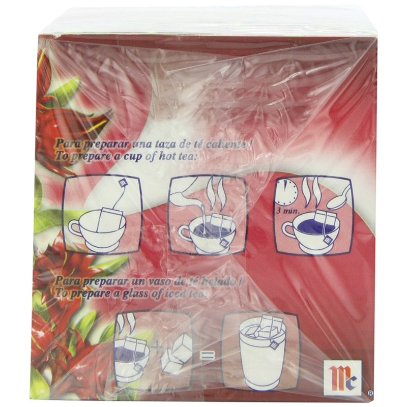 McCormick Jamaica, Hibiscus, 25-Count (Pack of 6)