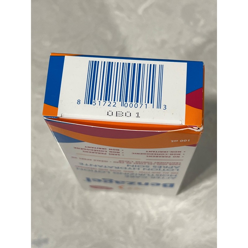 Benzagel After Care Moisturizing Lotion For All Skin Types, 100