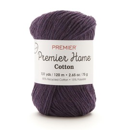Premier Yarns Home Cotton Yarn - Solid-Eggplant