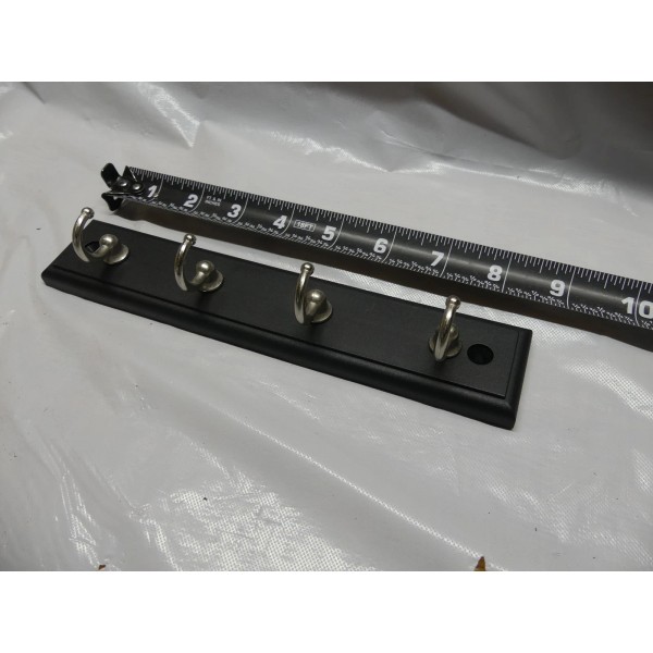 Unbranded 4-Hook Wall Mount Key Hanger on Plastic 8.5" x