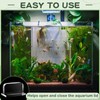 Fowecry 6 Piece Aquarium Lid Handles Transparent Acrylic for Aquarium