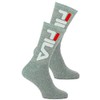 Fila Men's Linen Swimwear Tennis Socks BLACK 2 pair -