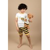 Leveret Shorts Matching Doll & Girl Bumble Bee 2 Piece