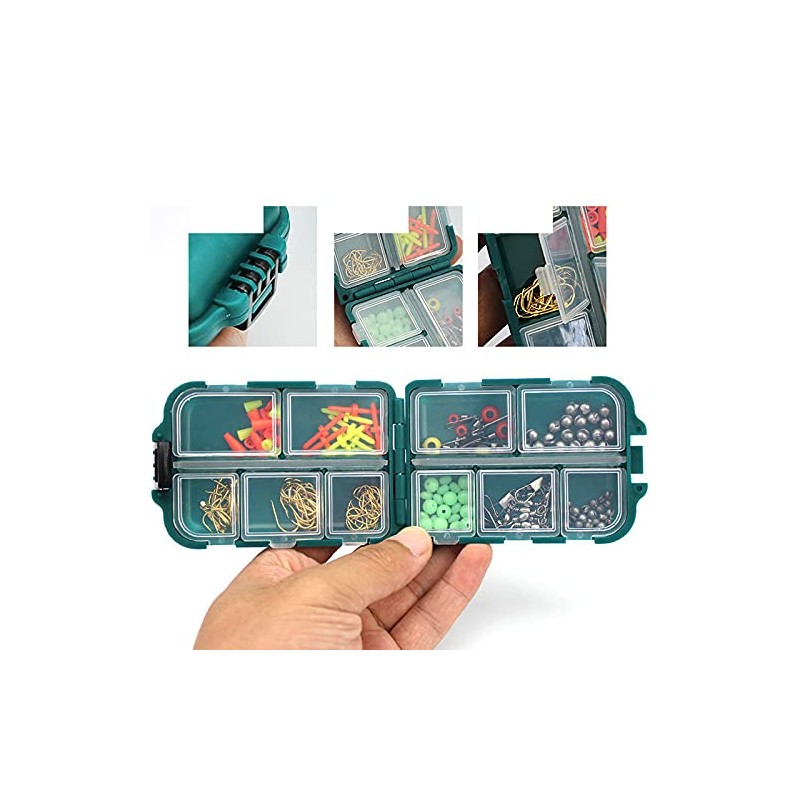 pont du monde Fishing Tackle Box Fishing Tackle Case Compact
