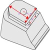 Raven Inline Brake Stopper Brake Pad Made of TPR for
