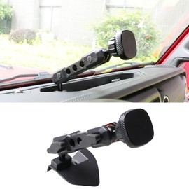 West-xingzhe - Soporte magnético para teléfono de coche, accesorios de coche, para Jeep Wrangler Jl 2/4 puertas, 4XE Gladiator JT 360°, ajustable, color negro