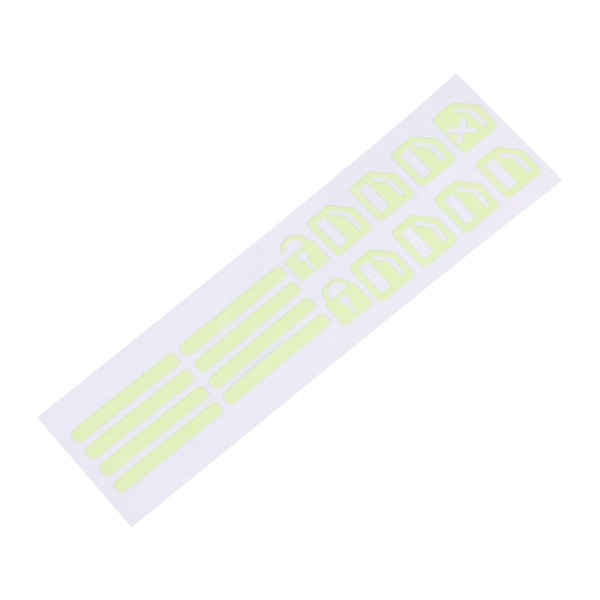 SUPVOX Out Sticker Car Decal Switch Labels Sticker Green Car