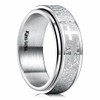 King Will 8mm Lord's Prayer Rotatable Ring Stainless Steel Ring