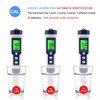 Holzsammlung pH Meter 5 in 1, Digital Water Quality Tester,