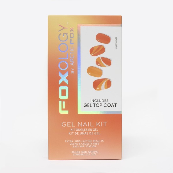 Foxology Vegan And Cruelty Free Semi Cured Gel Nail Strip