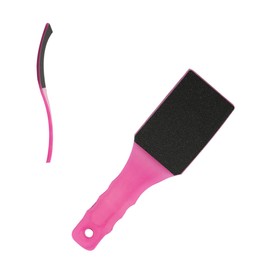 FRCOLOR Pedicure Foot Care Tool Double-sided Foot File Scraper Exfoliating Brush Random Color