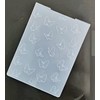 WooYangFun 1PC Butterfly Background Embossing Folder for Card Making Floral