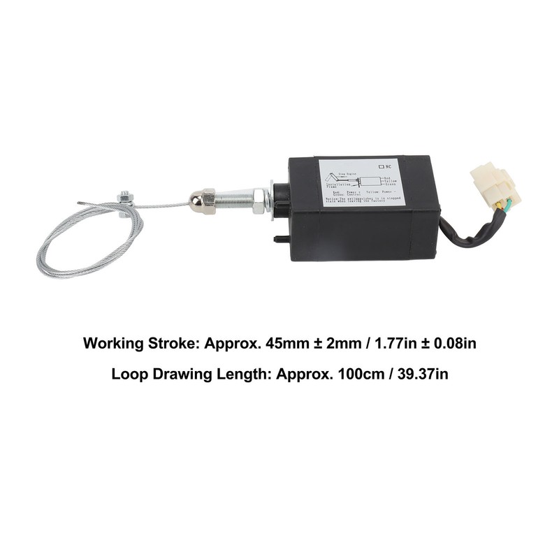 Shut Off Solenoid Valve No Heat Low Current Operation XHQ