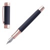 Cerruti NSG9142N Zoom Soft Navy Fountain Pen Rose Gold with