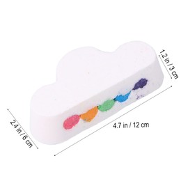Vaguelly 1 Box Rainbow Cloud Bath Salt Natural Essential Oil for Moisturizing Skin Care for Women