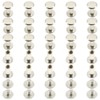 Ruidee 100Pcs/50Set Chicago Screws M5x12mm Book Binding Rivets Screw Posts