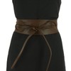 Fashiongen - Women's Obi Belt Made of Genuine Leather, Cassiane