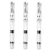 Operitacx Japanese Calligraphy Brush Pen Refillable Brush Pen 3pcs Brush