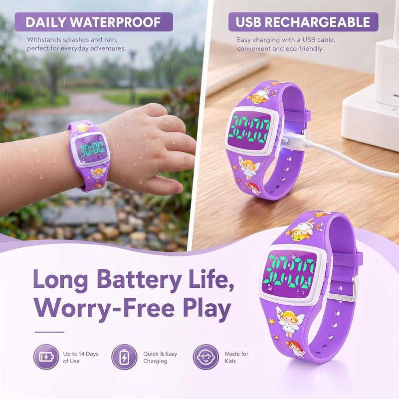 Potty Watch for Toddler Boys Girls, Potty Training Watch for