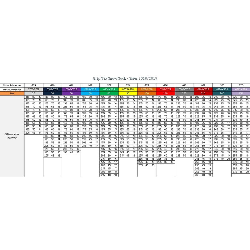 Joubert GT7 Grip-Tex Snow Tire Socks