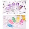 Kingsie 12 Colors Set Gold Aurora Glitter Hologram Gel Nail