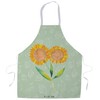 Mr. & Mrs. Panda PARENT-NEW Cooking Apron Sunflower, Leaf Green,