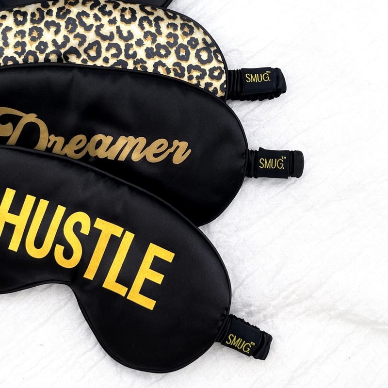 SMUG Sleep Mask for Men and Women Made of Super