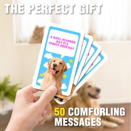 ZZBUY Cards for Against Anxiety, 50 Affirmation Cards for Anxiety Relief Items & Self Care Meditation Mindfulness Cards