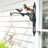 Sungmor Cast Iron Hanging Plant Bracket, 2 Pack Heavy Duty