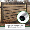 Powerfields Two-Way Lockable Livestock Gate Latch for Farms, Pet Cages,