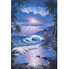 Ceramic Backsplash Tile Mural Beach Scene Seaside Ocean Kitchen/Bathroom/Shower -