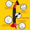 ALLWAY CT31 3-in-1 Caulk Tool for Removal and Application