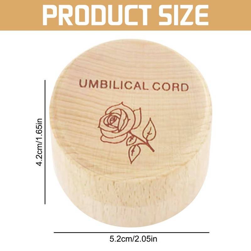 YANGSHINE Tooth Fairy Box Baby Tooth Keepsake Box Wooden Carved