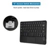Cuifati Ultra-Slim Mini Touchpad Keyboard, All-in-One Keyboard with Built-in Multi-Touch