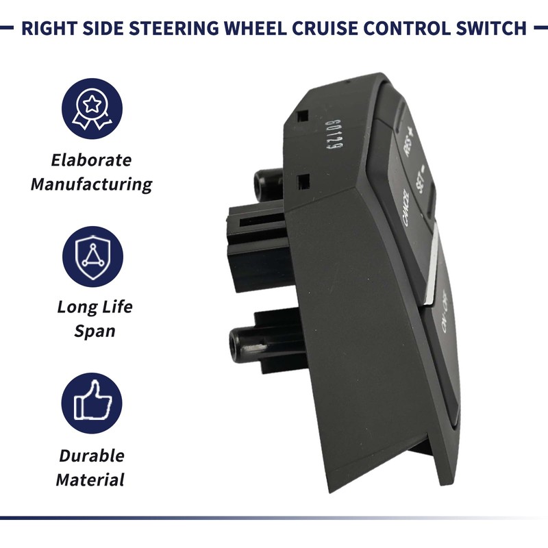 Magimaker Right Side Steering Wheel Cruise Control Switch Compatible with