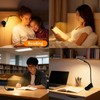 Ruoaueob Rechargeable Reading Light, 10LED Beads with 3 Color Temperatures