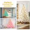 cshare White Christmas Tree Lights, White Wire 400LED Christmas Lights