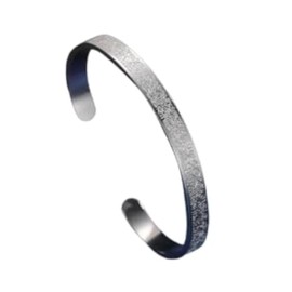 Ayatul Kursi Bracelet Islamic Quranic Surah Bracelet Bangle for Women Islamic Gift for her (Silver)