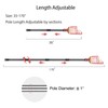 Fruit Picker Pole Tool with Basket Telescoping, Adjustable Apple Picker