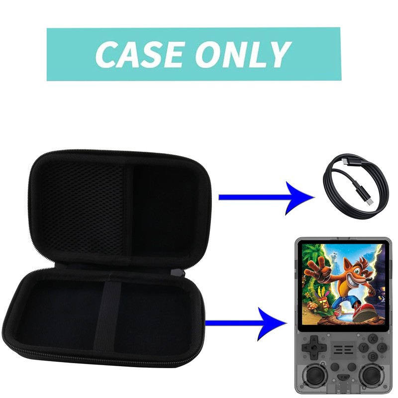 WERJIA Funda de transporte rígida compatible con consola de juegos