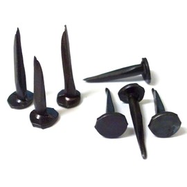 20mm Carpet Tacks. Fine blued Cut Nails, pins. Pack of 50