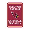 FANMATS 32149 Arizona Cardinals Parking Sign Décor 18in. X 11.5in.