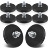 8Pcs Rubber Coated Magnets, 30LBS Bolt on Magnets with M6